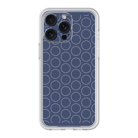 Premium Panel［ Dot Circle - Navy ］
