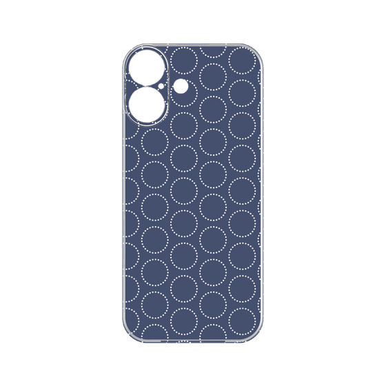 Premium Panel［ Dot Circle - Navy ］