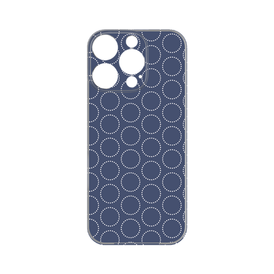 Premium Panel［ Dot Circle - Navy ］