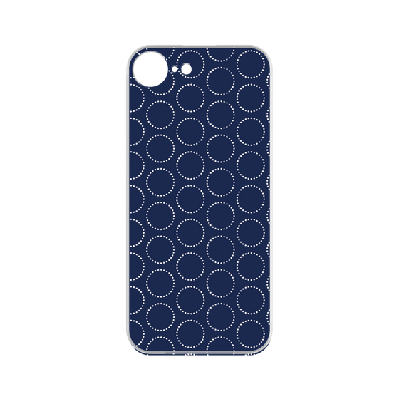 Premium Panel［ Dot Circle - Navy ］