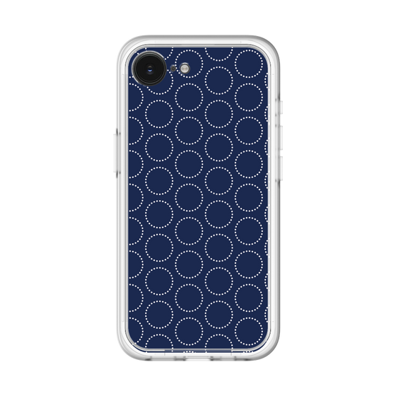 Premium Panel［ Dot Circle - Navy ］