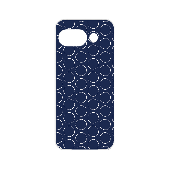 Premium Panel［ Dot Circle - Navy ］