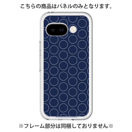 Premium Panel［ Dot Circle - Navy ］