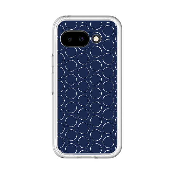 Premium Panel［ Dot Circle - Navy ］