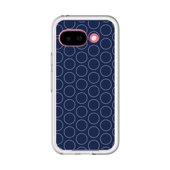Premium Panel［ Dot Circle - Navy ］