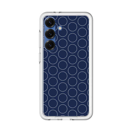 Premium Panel［ Dot Circle - Navy ］