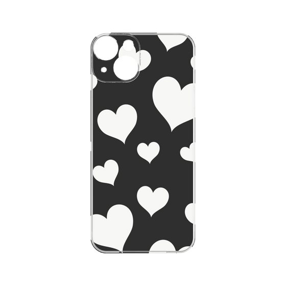 Premium Panel［ Dot Hearts - Black ］