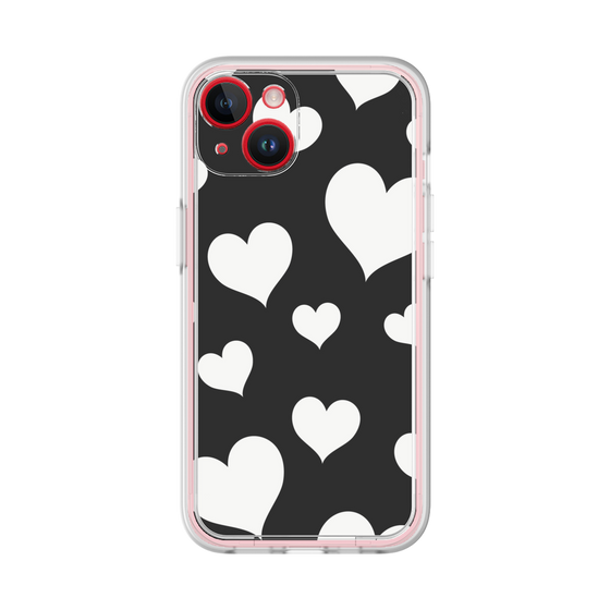 Premium Panel［ Dot Hearts - Black ］