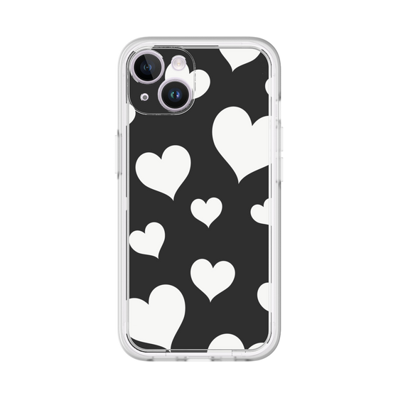 Premium Panel［ Dot Hearts - Black ］