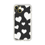 Premium Panel［ Dot Hearts - Black ］