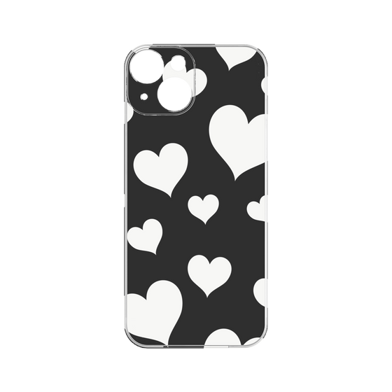 Premium Panel［ Dot Hearts - Black ］