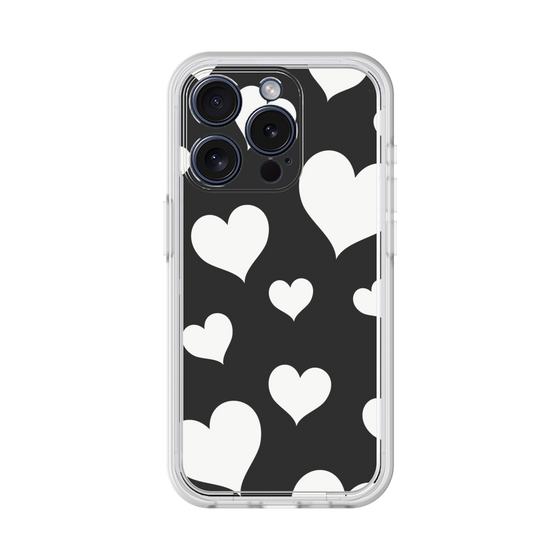 Premium Panel［ Dot Hearts - Black ］