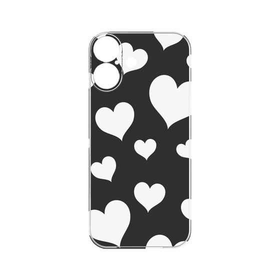 Premium Panel［ Dot Hearts - Black ］