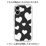 Premium Panel［ Dot Hearts - Black ］