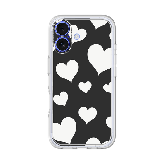 Premium Panel［ Dot Hearts - Black ］
