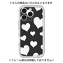 Premium Panel［ Dot Hearts - Black ］