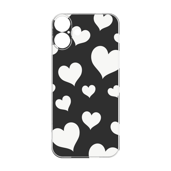 Premium Panel［ Dot Hearts - Black ］