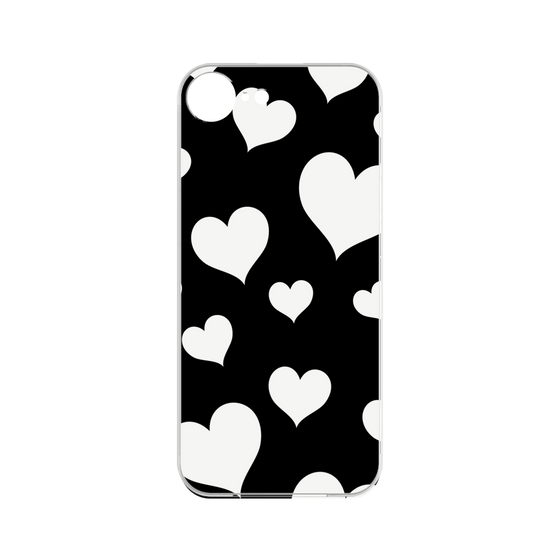 Premium Panel［ Dot Hearts - Black ］
