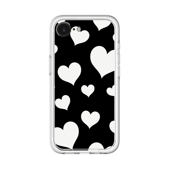 Premium Panel［ Dot Hearts - Black ］