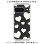 Premium Panel［ Dot Hearts - Black ］