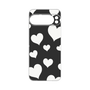 Premium Panel［ Dot Hearts - Black ］