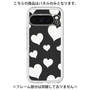 Premium Panel［ Dot Hearts - Black ］