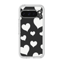 Premium Panel［ Dot Hearts - Black ］
