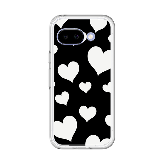 Premium Panel［ Dot Hearts - Black ］