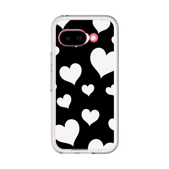 Premium Panel［ Dot Hearts - Black ］