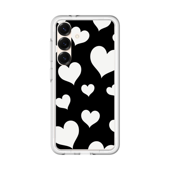 Premium Panel［ Dot Hearts - Black ］