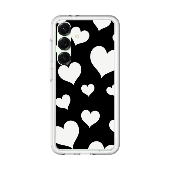 Premium Panel［ Dot Hearts - Black ］