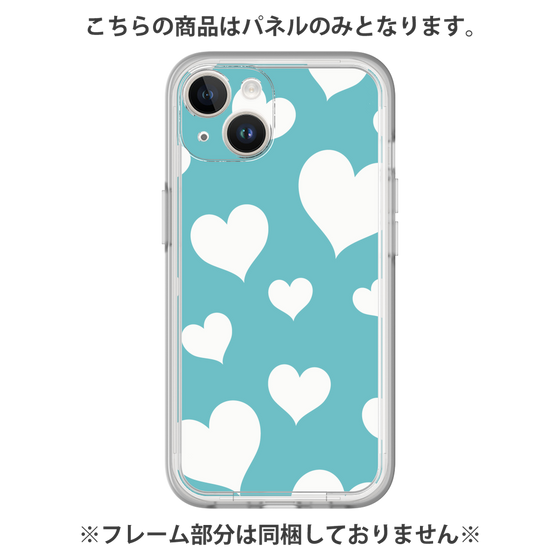 Premium Panel［ Dot Hearts - Blue ］