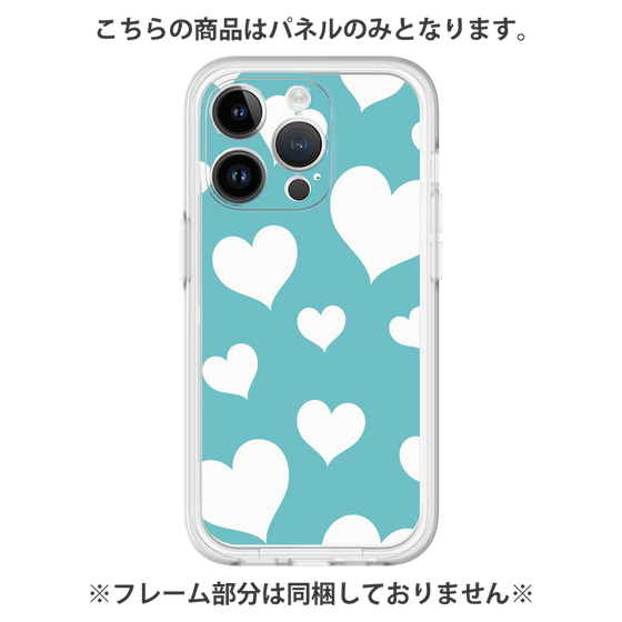Premium Panel［ Dot Hearts - Blue ］