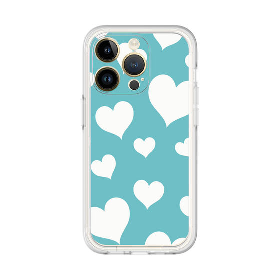 Premium Panel［ Dot Hearts - Blue ］