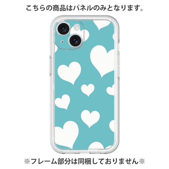Premium Panel［ Dot Hearts - Blue ］