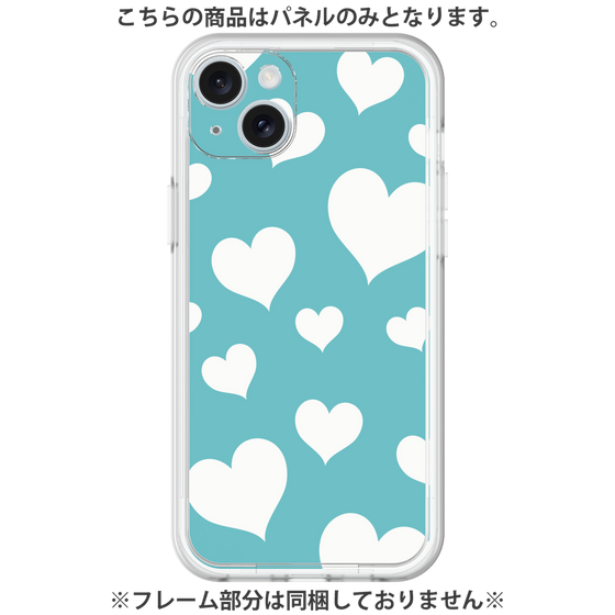 Premium Panel［ Dot Hearts - Blue ］