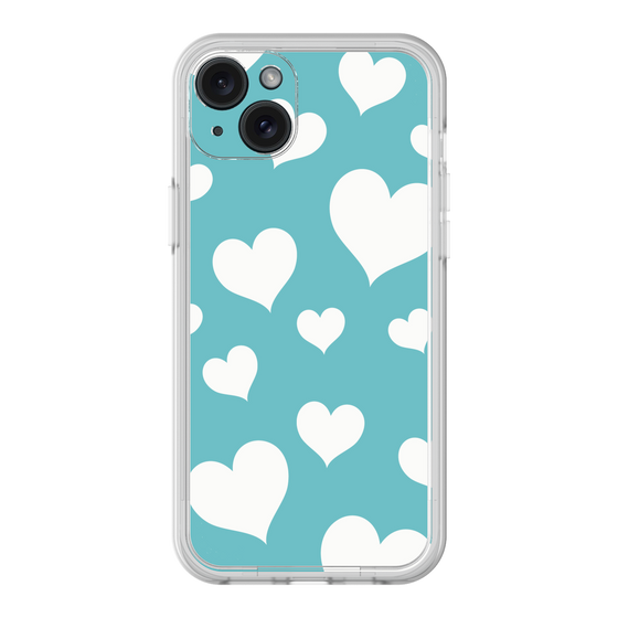 Premium Panel［ Dot Hearts - Blue ］