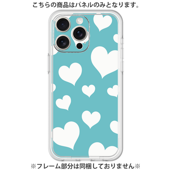 Premium Panel［ Dot Hearts - Blue ］