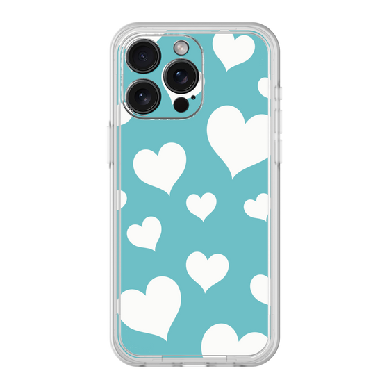 Premium Panel［ Dot Hearts - Blue ］