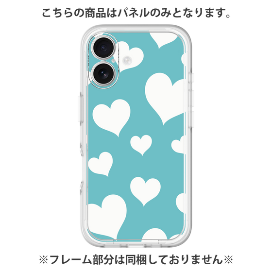 Premium Panel［ Dot Hearts - Blue ］