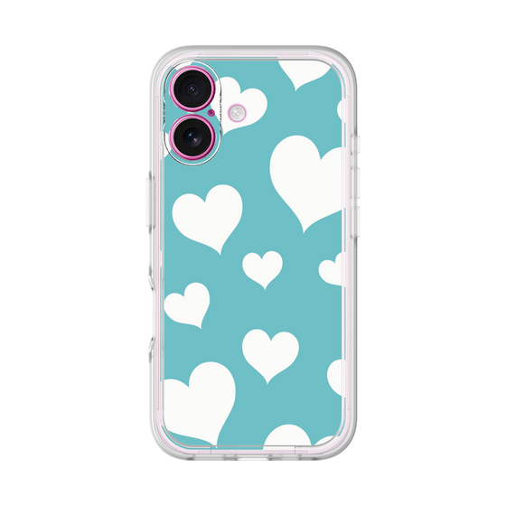 Premium Panel［ Dot Hearts - Blue ］