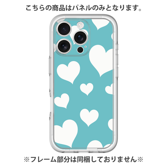 Premium Panel［ Dot Hearts - Blue ］