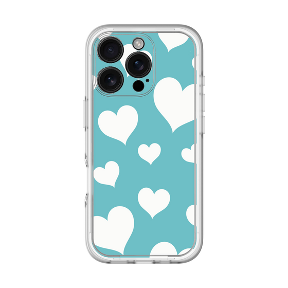 Premium Panel［ Dot Hearts - Blue ］
