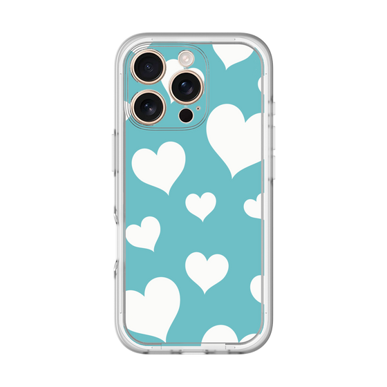 Premium Panel［ Dot Hearts - Blue ］