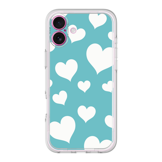 Premium Panel［ Dot Hearts - Blue ］