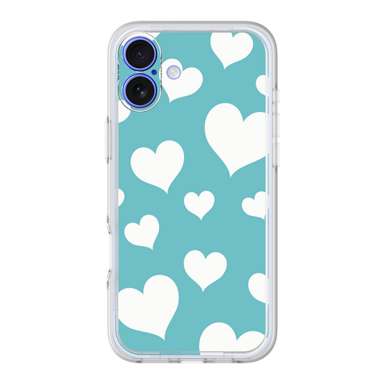 Premium Panel［ Dot Hearts - Blue ］