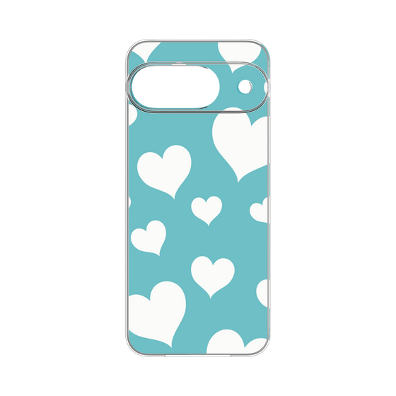 Premium Panel［ Dot Hearts - Blue ］