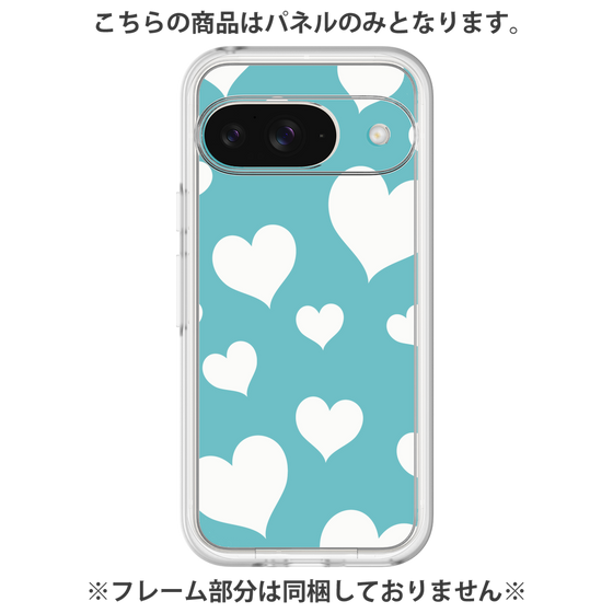 Premium Panel［ Dot Hearts - Blue ］