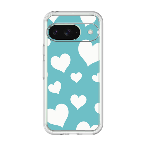 Premium Panel［ Dot Hearts - Blue ］
