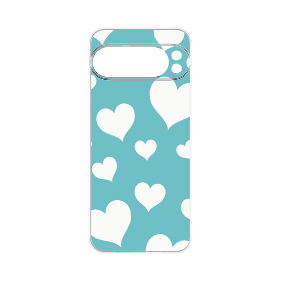Premium Panel［ Dot Hearts - Blue ］